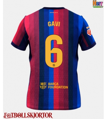 Barcelona Paez Gavi #6 Hemmatröja 2026-27 Kortärmad